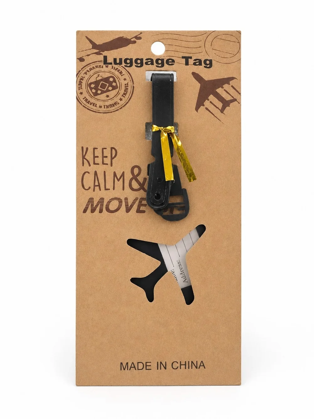 Rock ’n’ Roll Inspired Red Lips Tongue Luggage Tag NWT